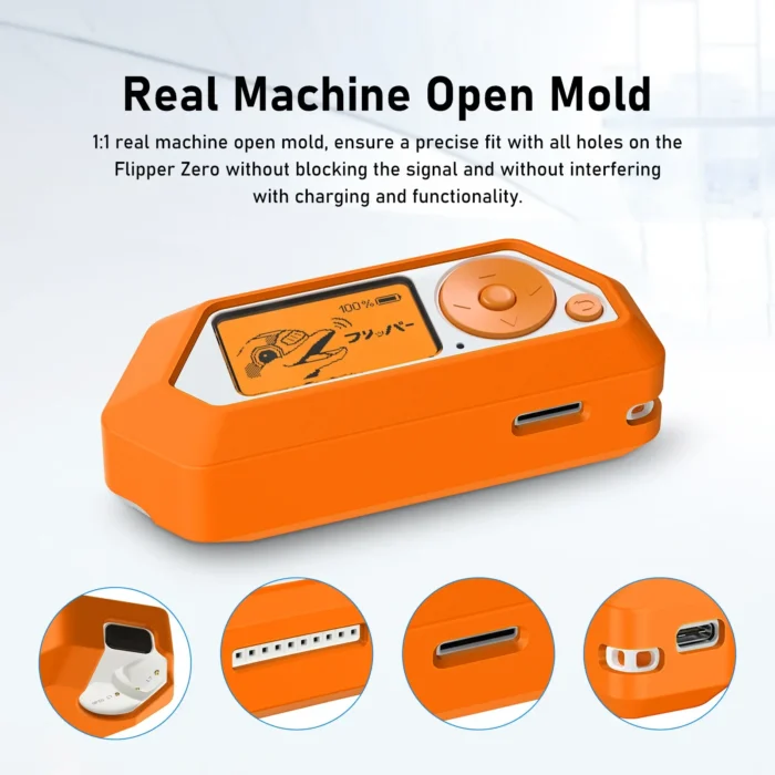 2024 New Flipper Zero Case Electronic Pet Dolphin Case - Image 4