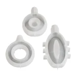 Scandinavian Circle Vase Silicone Mold Oval Circle Striped Ins Style Large Ornaments Donut Flower Arrangement Vase Making Moulds - Image 6