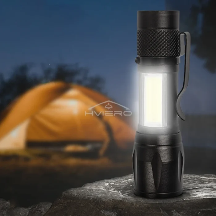 Flashlight Battery Charge Mini Led 5W Focus Adjustable Side Lamp Convenient Waterproof T6 Light Ultra Bright For Camping Hiking - Image 2