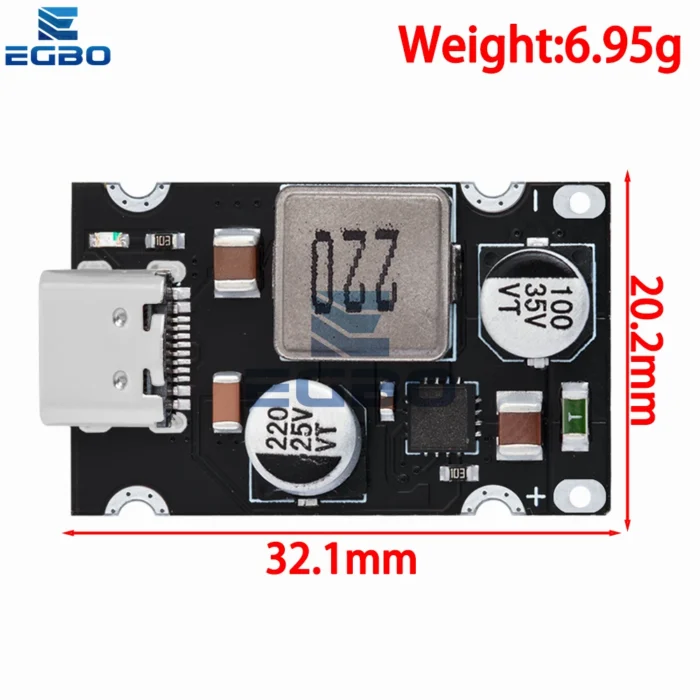 QC4.0 QC3.0 Type-C USB PD65W Fast Charging Adapter Module DC8-32V 3.25A 65W Step Down Module For Huawei SCP/FCP Apple PD - Image 2