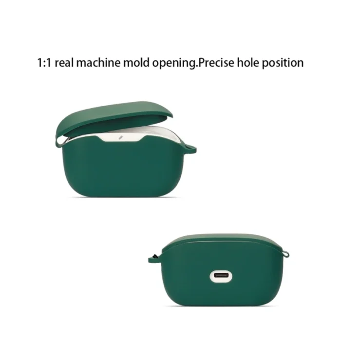 Silicone Case for JBL Wave Buds Case Full Edge Shockproof Protection Earphone Cover with Hook headphone box Protective Sleeve - Image 3