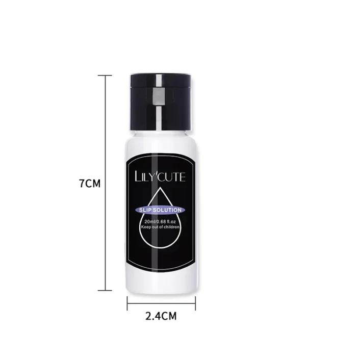 LILYCUTE 20ml Nail Liquid Slip Solution for Acrylic Gel Quick Extension SoakOFF UV Gel Nail Polish Nail Art Manicure Design Tool - Image 6
