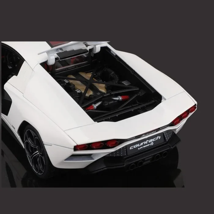 New In Stock Bburago 1:18 Lamborghini Countach LPI800 Sports Car Alloy Miniature Diecast Tatic State Model Lambo Car Custom Toys - Image 5