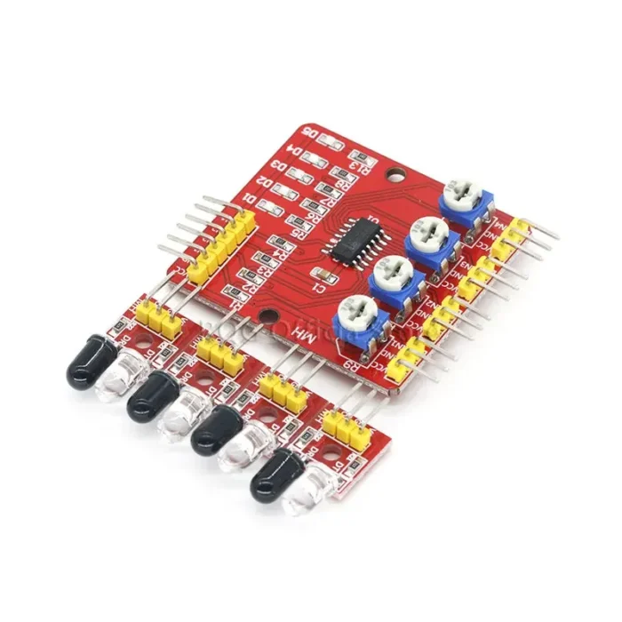 F233-01 Four-way infrared tracing / 4 channel tracking module / transmission line / obstacle avoidance / car / robot sensors - Image 4