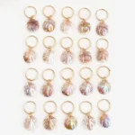 20Pcs Hair Braid Rings Clips Dread Locks Hair Braiding Mermaid Shell Hair Ring Dreadlocks Beads Metal Cuffs Decoration