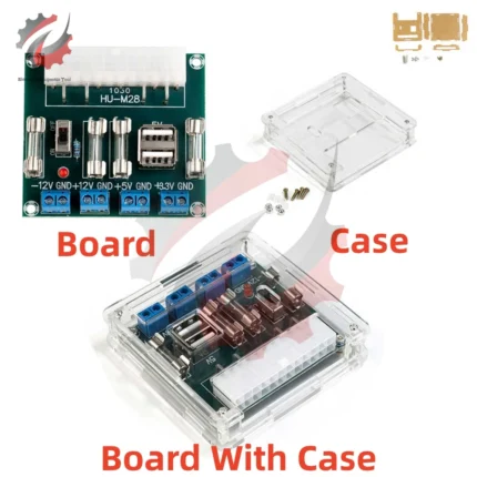XH-M229 HU-M28W Desktop PC Chassis Power ATX Transfer to Adapter Board Power Supply Circuit Outlet Module 24Pins Output Terminal