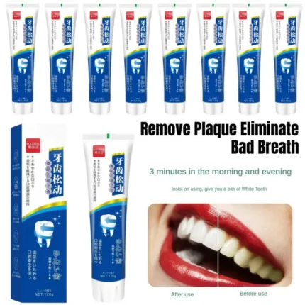 1PCToothpaste Quickly Repair Gums Decay Cavities Caries Protect Teeth Whitening Toothpaste To Remove Plaque Eliminate Bad Breath