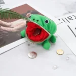 1PCS Frog Wallet Anime Cartoon Wallet Coin Purse Plush Wallet Cute Purse Coin Cosplay Anime Props Accessories - Image 6