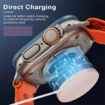 Tempered Glass for Apple Watch Ultra 49mm Titanium Metal Frame Anti-Scratch film for Series Ultra 2 Screen Protector Accessories - Image 3