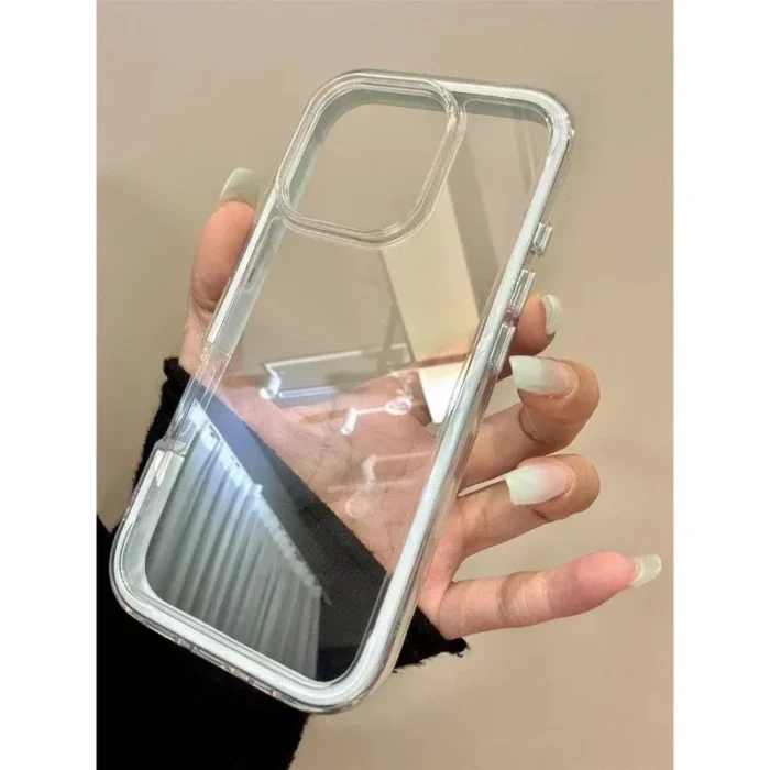 For Redmi Note 14 13 11 Pro Plus 12 Turbo Pro 11S Pro+ 5G 4G Phone Case Simple Solid Color Border Couple Candy Color Soft Cover - Image 4