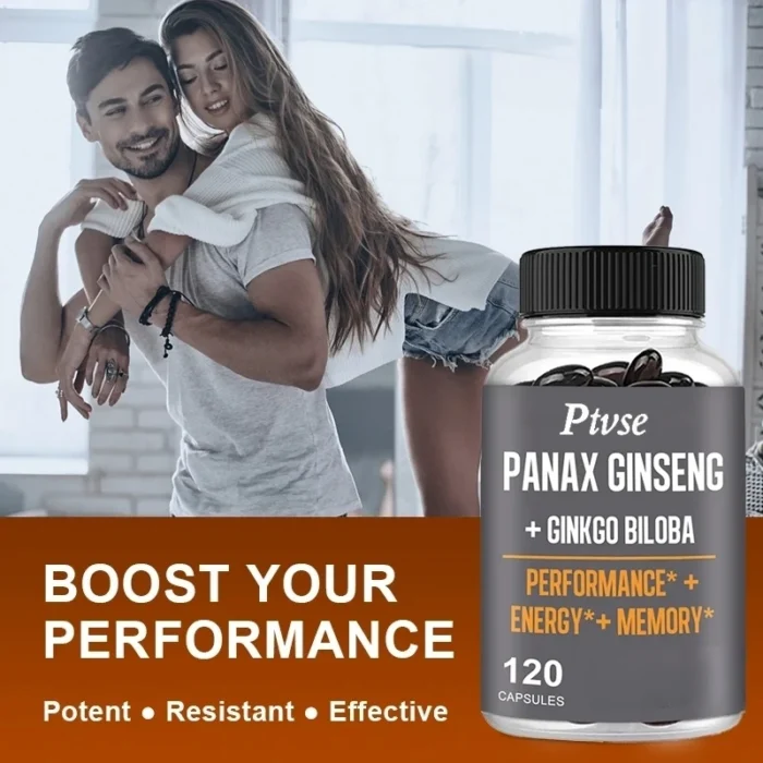 Taoters Korean Ginseng And Ginkgo Capsules Promote Strength Endurance Performance, High Performance And - Image 5