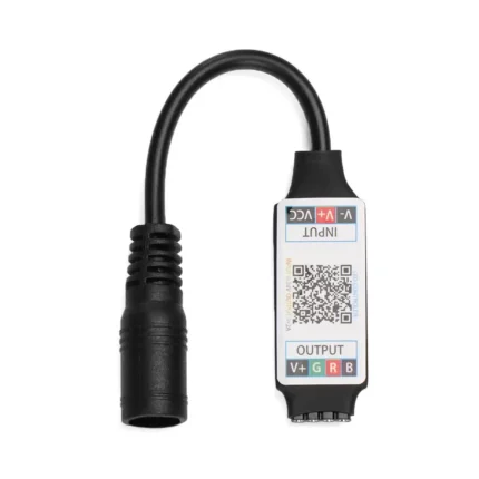1PC New Mini LED Bluetooth RGB Strip Light Controller Useful Wireless Smart Phone Control DC 5-24V 6A For RGB 3528 5050 Strip