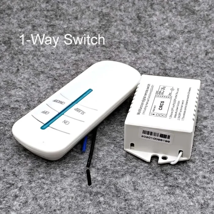 220V 1/2/3/4 Ways Wireless ON/OFF Lamp Remote Control Switch Receiver Transmitter - Image 4