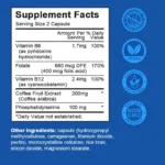Nootropic Brainpower & Memory Supplement Vitamin B6 & B12 for Improve Intelligence & Focus & Cognitive Clarity Brain Booster - Image 6