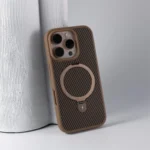 Business Carbon Fiber Bracket Magsafe Case for iPhone 16 Pro Max Plus Camera Protector Cover for iPhone 13 11 12 14 15 Pro Max - Image 2