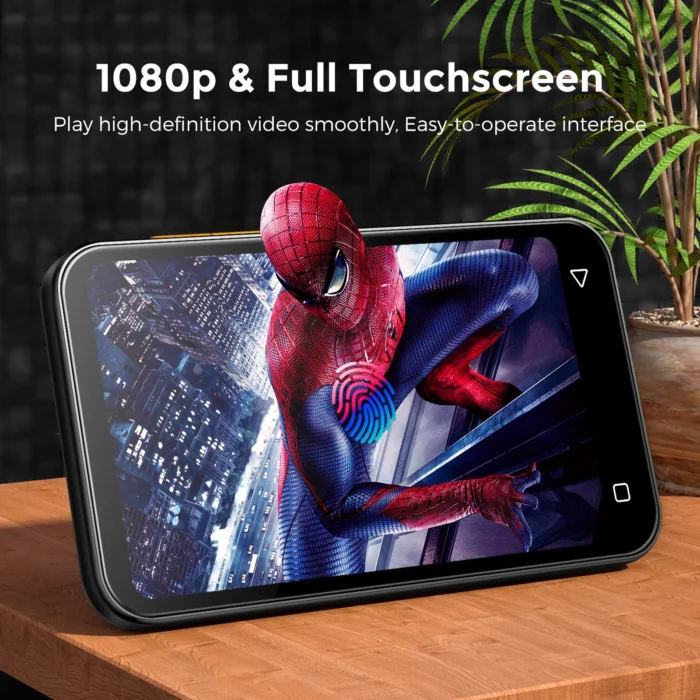 TIMMKOO 4.0" Full Touch Screen Mp3 Player Bluetooth Speakers, mp4 Walkman with WiFi, Radio, Mp3 Android up to 512GB - Image 3