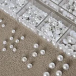12 Grids Mixed White Pearl Nail Charms 3D Round/Semicircle Pearl Beads Nail Art Rhinestones Manicure Accessories DIY Parts Y7%6K - Image 2