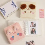Cartoon A7 Kpop Binder Photocard Holder Plush Rabbit Photo Album Idol Photocards Collect Book Kawaii Student School Stationery - Image 6
