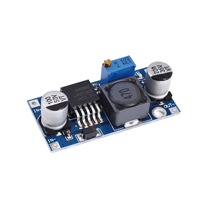 DIP 1PCS DC-DC Buck Converter Step Down Module LM2596 Power Supply Output 1.25V-30V - Image 1