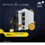 Bitmain Antminer S21pro 245T 15W/T 3675W #### Crypto Asic Miner Bitcoin Miner Stock @@@@ 222 - Image 4