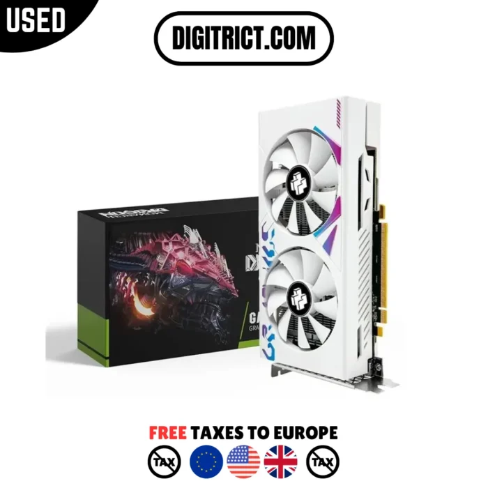 Used AMD Radeon RX6600M 8GB Graphics Card GDDR6 Video Memory 7NM PCIE4.0 128bit DP Gaming GPU Card for Desktop Computers - Image 1