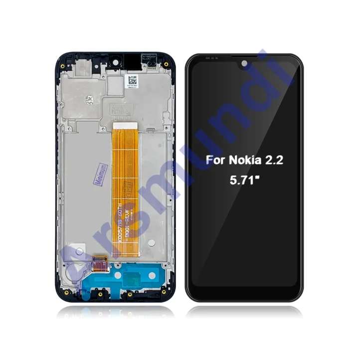 5.71'' Original For Nokia 2.2 LCD Display Touch Screen Digitizer Assembly For Nokia 2.2 N2.2 TA-1183 TA-1179 TA-1191 TA-1188 - Image 3