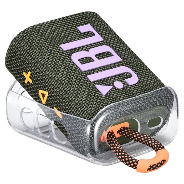 ZOPRORE Travel Protective TPU Carrying Skin Case Cover for JBL GO 3 Portable Bluetooth Waterproof Speaker - Image 2
