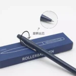 LAMPO Metal Sign Pens Luxury 0.5MM Black Gel Ink Pen Smooth Writing ручка Office School Stationery Supplies boligrafos - Image 4