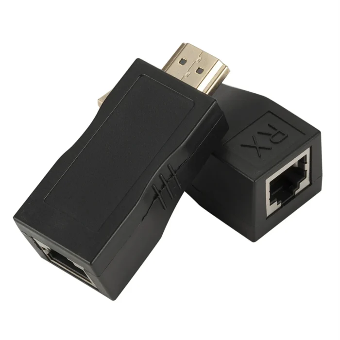 Grwibeou Newest HDMI Extender RJ45 Ports LAN Network HDMI Extension Up To 30m Over CAT5e / 6 UTP LAN Ethernet Cable For HDTV - Image 5