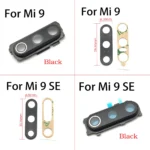 New For Xiaomi Mi9 Mi 9 Se Back Rear Camera Glass Lens Frame Cover With Adhensive - Image 2