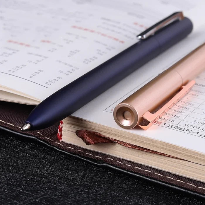 Metal Gel Pen with Refill for Xiaomi Metal Sign Pens 0.5mm Smooth Ink Signing Writing Business Office Pучка Aluminum Alloy Pens - Image 2