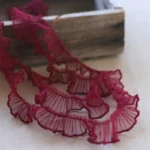 NEW Pure Color Mesh Organ Folds Ruffled Lace DIY Pet Toy Babydoll Bib Sewing Fluffy Multilayer Cake Skirt Decoration Accessories - Image 2