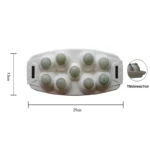 Heat Therapy Natural Jade Massageadon Physical Therapeutic Device For Body Tens Massage Relaxation and Muscle Stimulator - Image 4