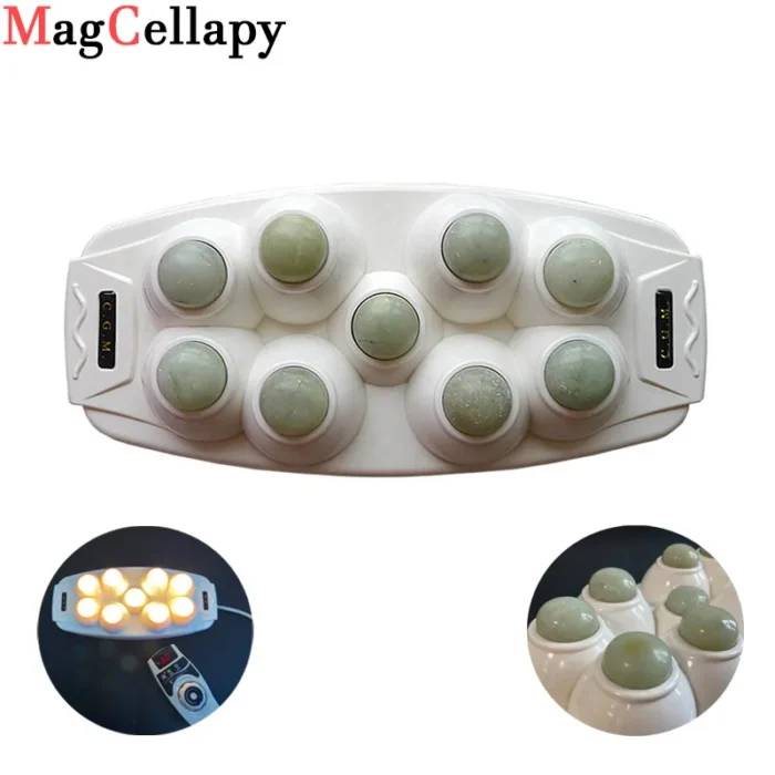 Heat Therapy Natural Jade Massageadon Physical Therapeutic Device For Body Tens Massage Relaxation and Muscle Stimulator - Image 2