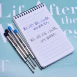 Guoyi K088 metal ballpoint pen refill 10pc/lot for school office gift pen hotel business G2 424 pen Refill Writing length 700m - Image 5