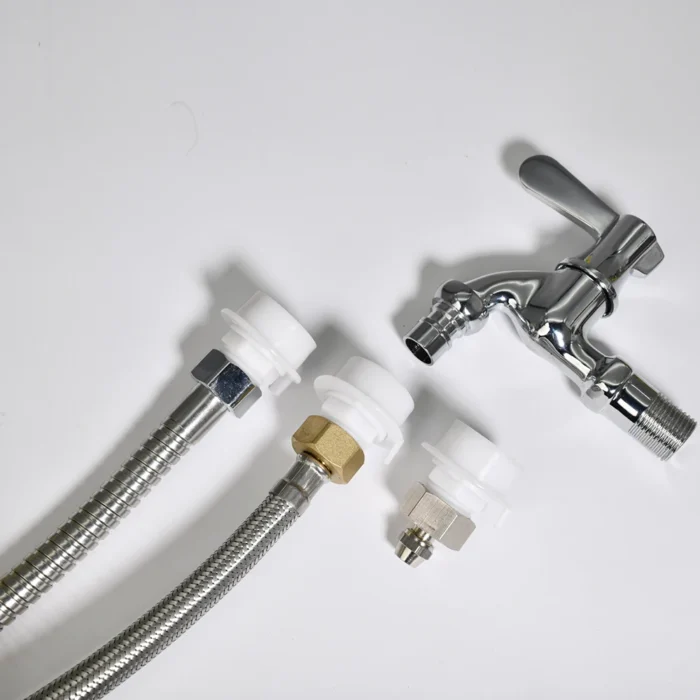 5pcs Universal Kitchen Hose Adapter Faucet Connector Mixer Hose Adapter For Tube Joint Fitting Garden Watering Tools - Image 6