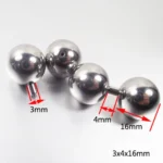 1 Piece 4mm Bar Stainless Steel Captive Bead Hoop Ring Straight Barbell Rings PA Ring Nose Rings Body Piercing Jewelry - Image 5