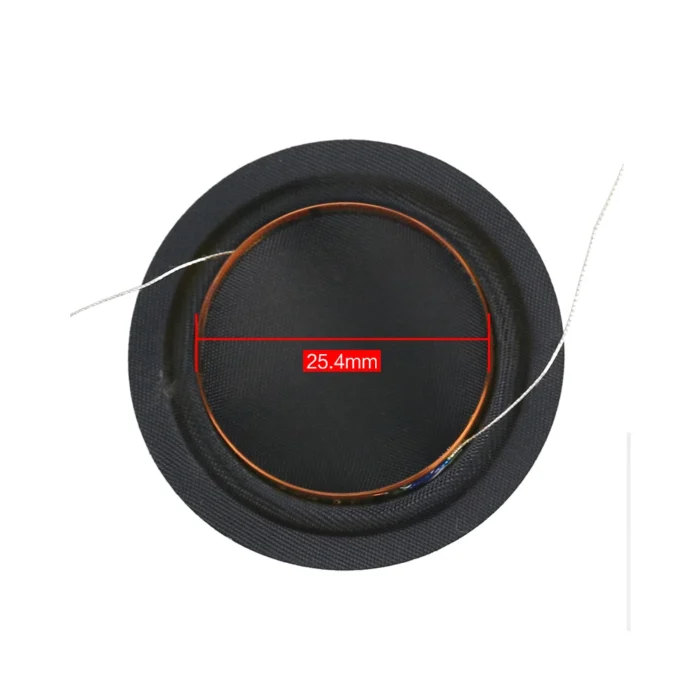 1" inch Dome Tweeters Voice Coil Silk Diaphragm Universal 25.5 Core Two Side Wires Treble Speaker Repair 4.1-8OHM for Hivi 2PCS - Image 5