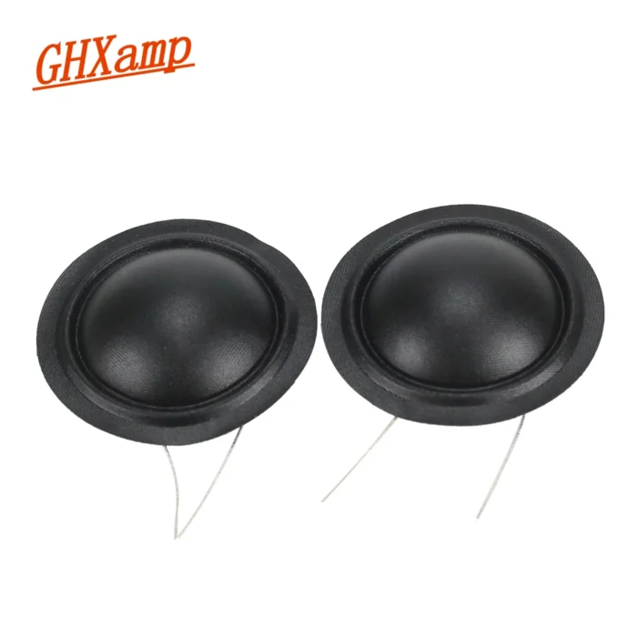 GHXAMP 25.4mm 25.5mm Tweeters Voice Coil 1 inch 6OHM 8ohm Silk Membrane Same Direction KSV Treble DIY 2PCS - Image 2