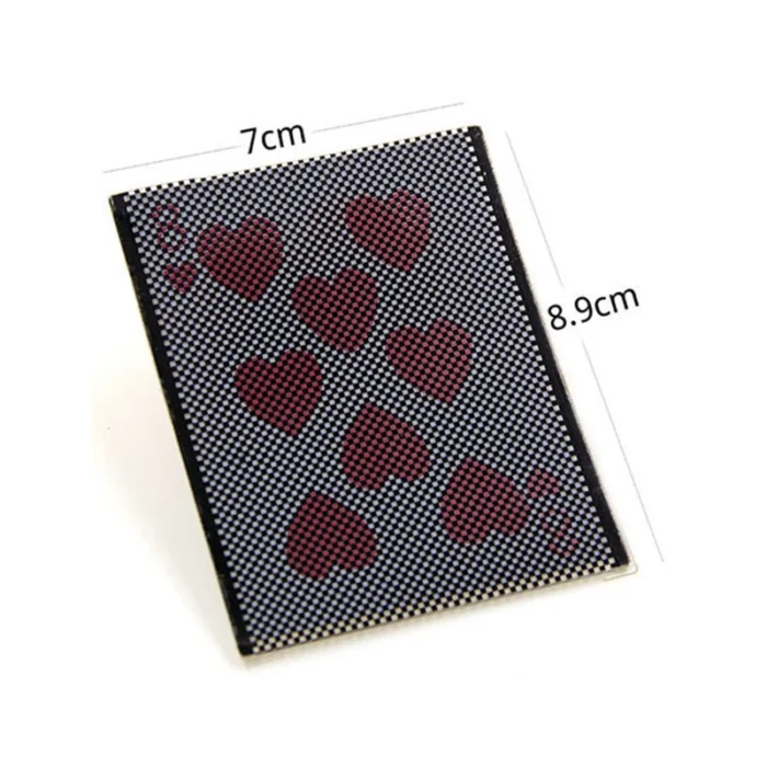 Funny WOW Poker Card magic trick WOW Card Wonderful Vanish Illusion Change Sleeve Close-Up Street Magic Trick - Image 3