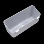Pigeon Feeder Rectangle Feeding Device Drinking Food Water Bowl Plastic Bird Parrot Cage Cup Bird Feeding Supplies