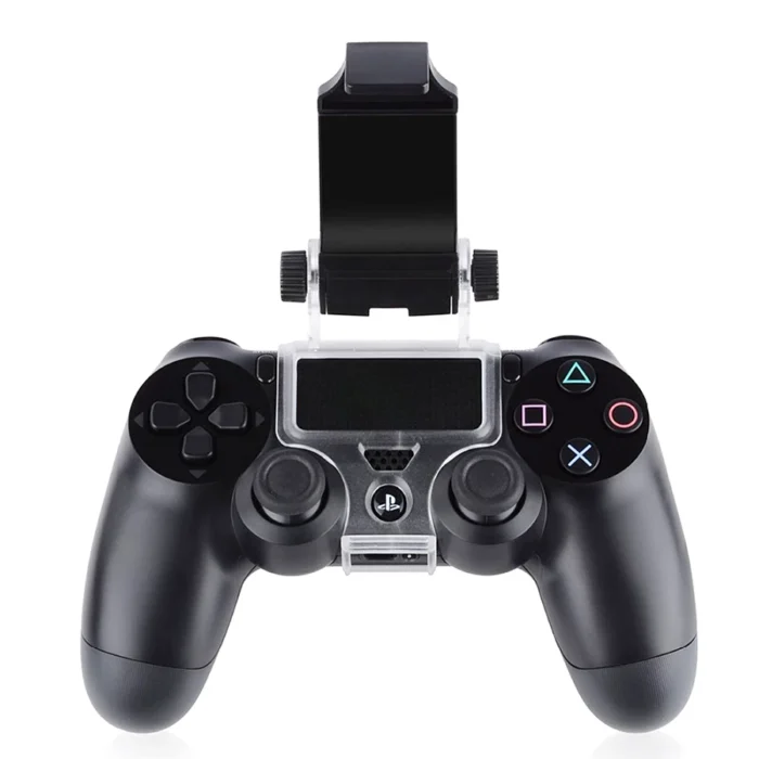 Hot selling TP4-016 180 Degree Adjustable Mount Stand PS4 Wireless Controller (Tobacco Pipe) Phone Clip Holder for PS 4 - Image 2