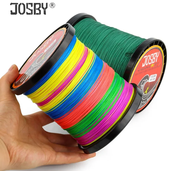 JOSBY 4 Braid Fishing line 10-120LB 150M 300M 500M 1000M 4 Strands Braid Fishing line Multifilament Fishing Wire Carp Fishing - Image 1