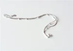New Fashion Jewelry Beautiful 925 Sterling Silver Bracelets Red Heart Simple Personality Sweet Bracelets - Image 3