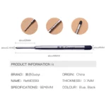 Guoyi K088 metal ballpoint pen refill 10pc/lot for school office gift pen hotel business G2 424 pen Refill Writing length 700m - Image 3