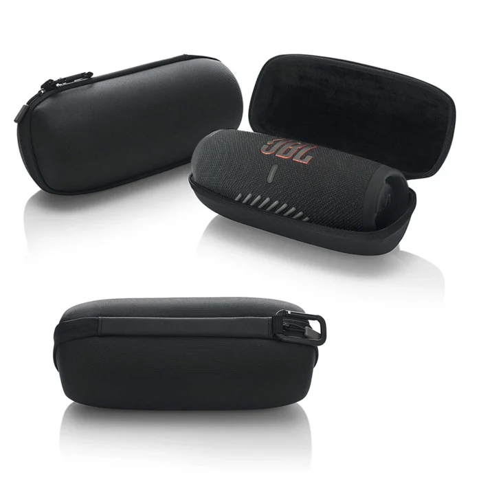 ZOPRORE EVA Hard Travel Case For JBL Charge 5 Speaker Carry Storage Case Pouch for JBL Charge5 Bluetooth Speaker (Black) - Image 1