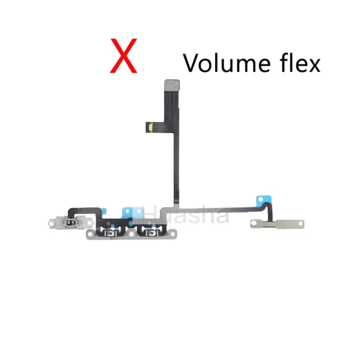 1pcs For iPhone X Xs Max XR Mute & Volume Power Buttons key Switch Flex Cable Mobille Phone Repair Parts - Image 2