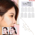 40 Pcs Invisible Face Lifting Tape Invisible V-Line Patch Bands Kit Thin Facial Stickers wrinkles removal Face Lifting Patch - Image 3