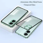 For Redmi Turbo 4 Pro Aluminium Alloy Metal Frame Bumper+Tempered Glass Phone Back Case Cover for POCO F7 Shockproof Shell - Image 2
