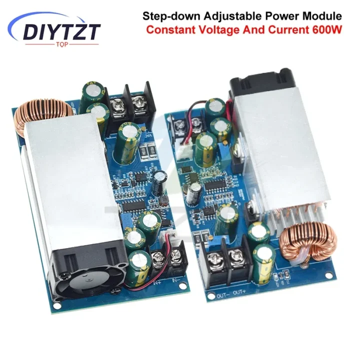 1PCS DIYTZT DC12-75V 600W 25A DC-DC Buck Constant Voltage Constant Current Converter Buck Regulator Adjustable Power Module - Image 1
